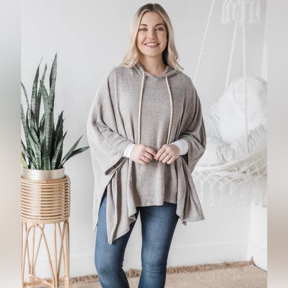 Pull over shawl